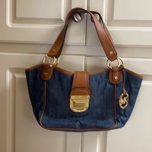 Michael Kors Charleston Canvas (denim) tote